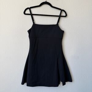 Talulah Black Athleisure Dress with Built-In Shorts Size L